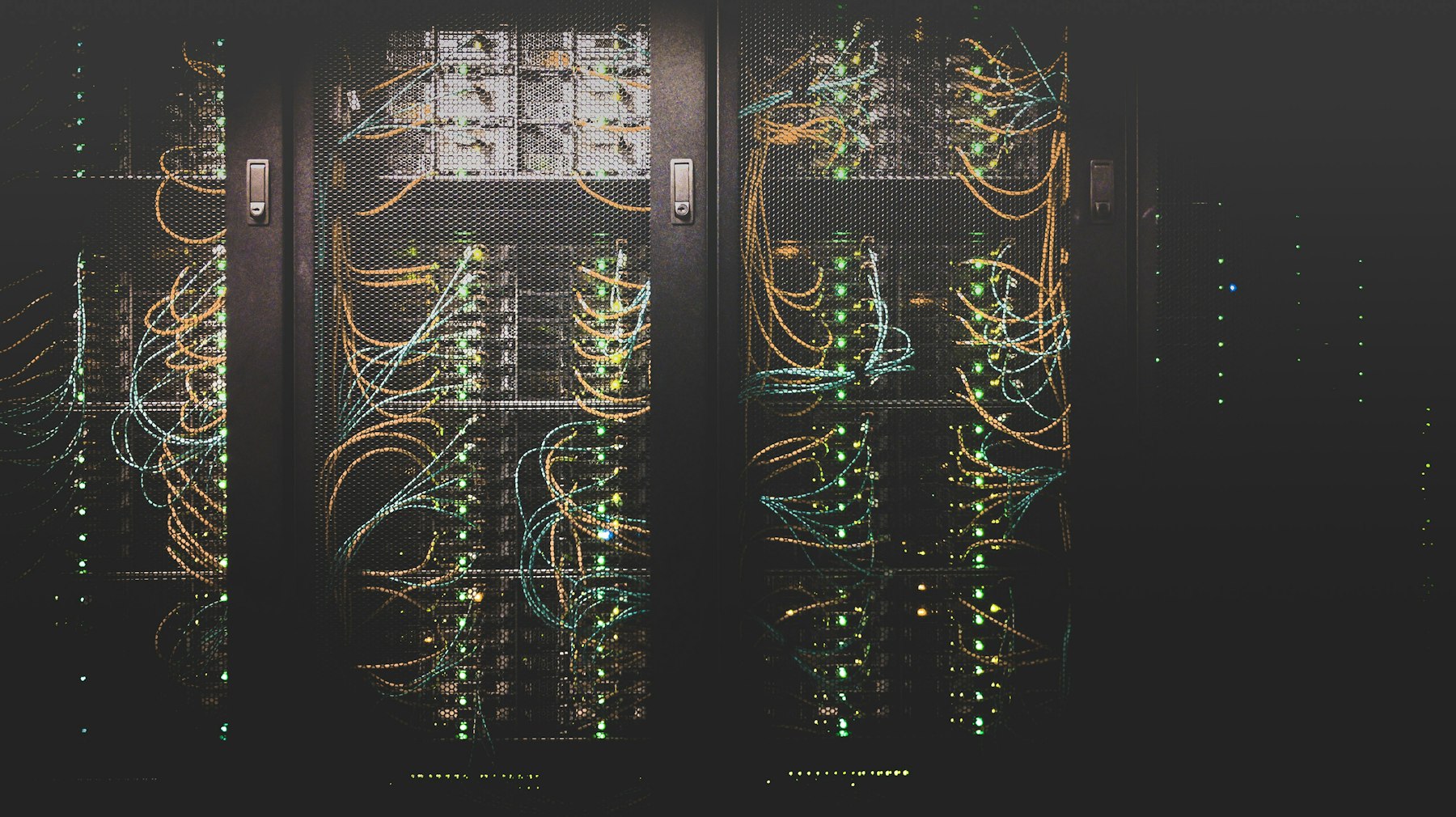 Active data-centre racks representing European digital infrastructure